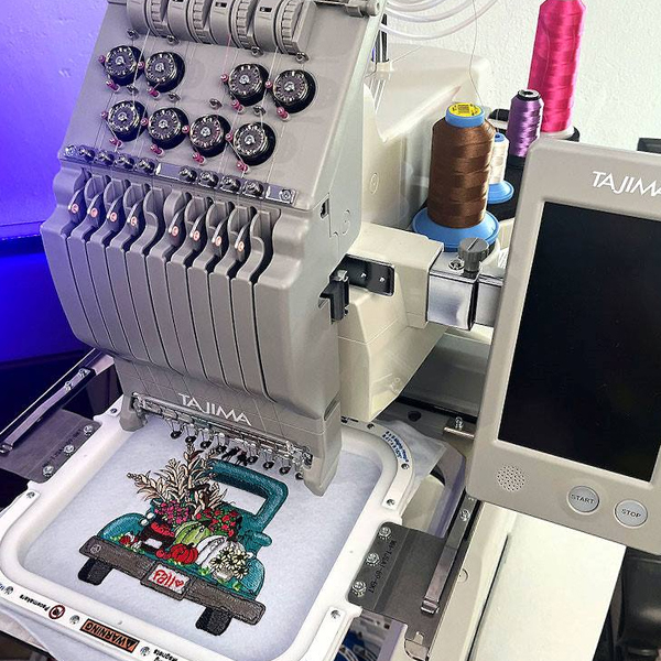 15-Needle Machine Stitching