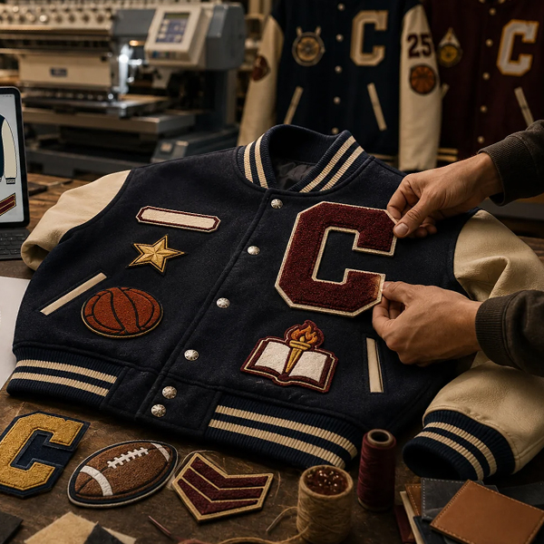 Chenille Letterman Patch